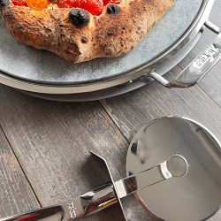 All-Clad Pizza Stone &amp; Cutter Set
