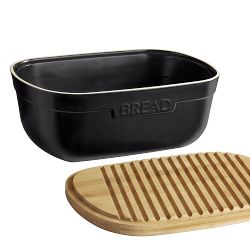 Emile Henry French Ceramic Bread Box