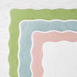AERIN x Williams Sonoma Home Scalloped Bath Mat