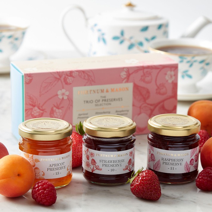Fortnum & Mason 125mg セット Fortnum & Mason Fruit Jam Trio Gift Set | Williams Sonoma