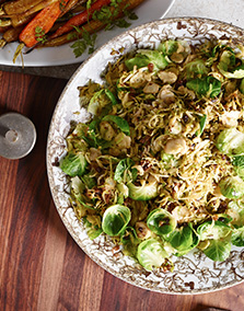 Brussels Sprouts with Caramelized Shallots