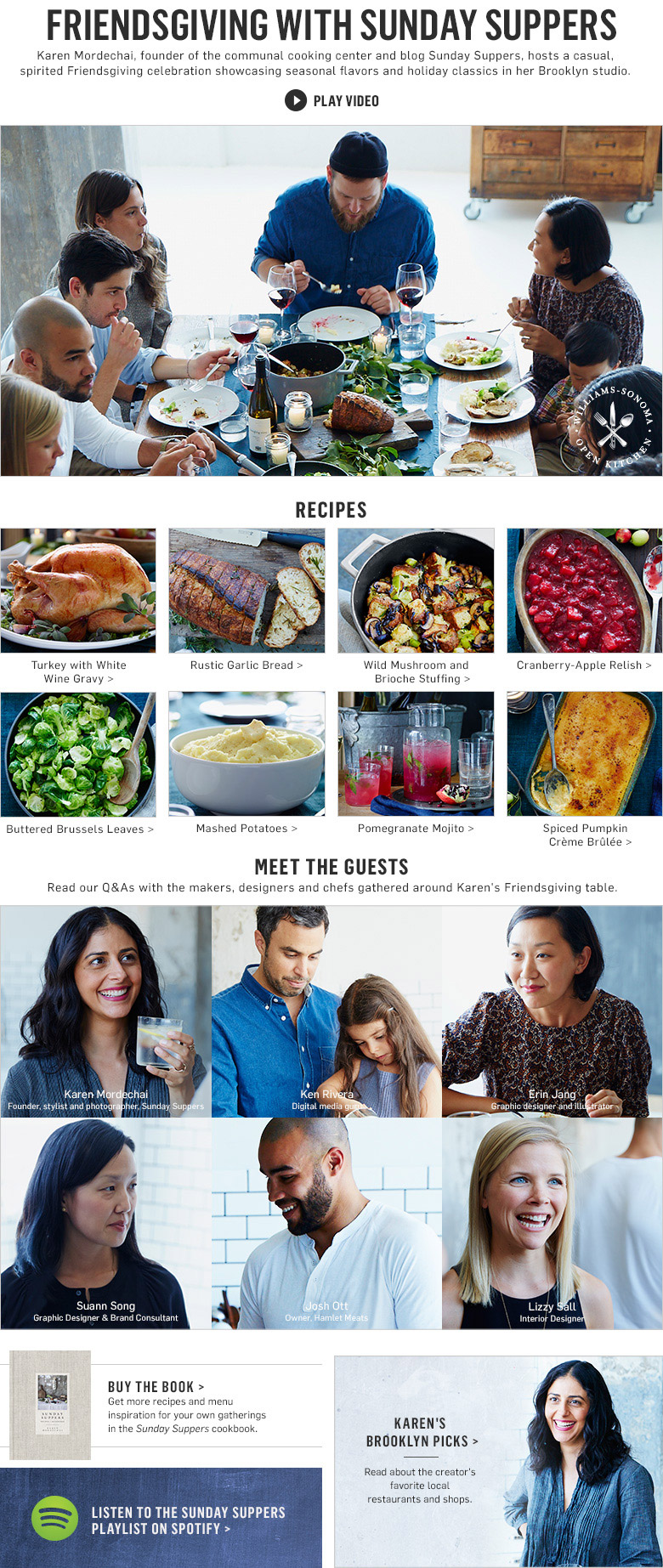 Friendsgiving With Sunday Suppers