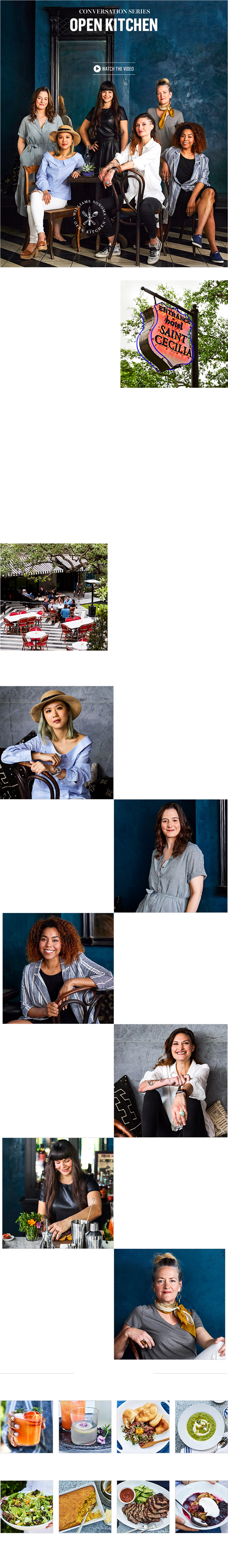 Conversation Series Open Kitchen