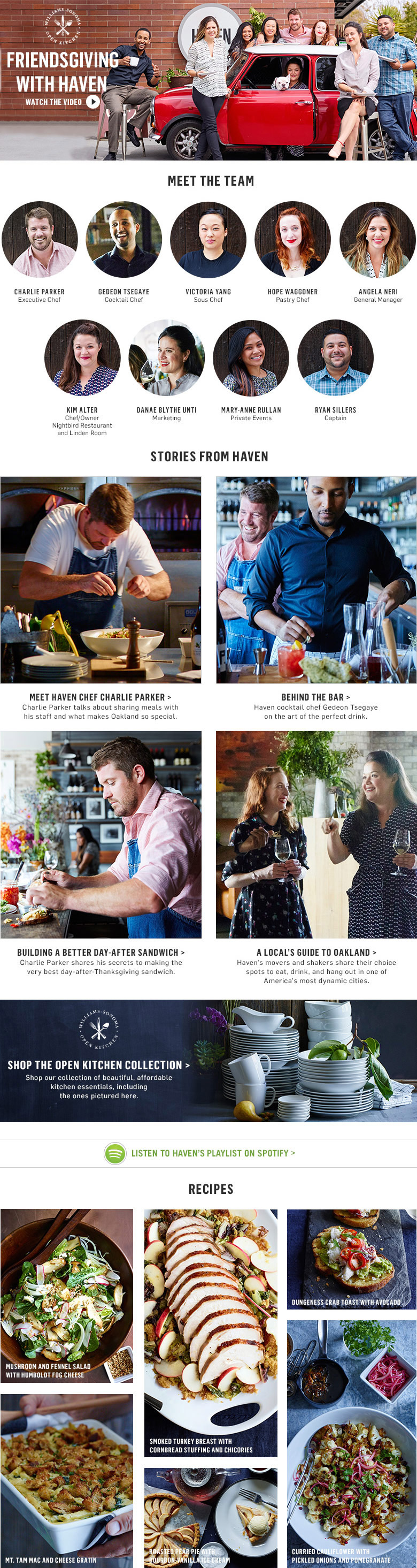 Friendsgiving with Haven